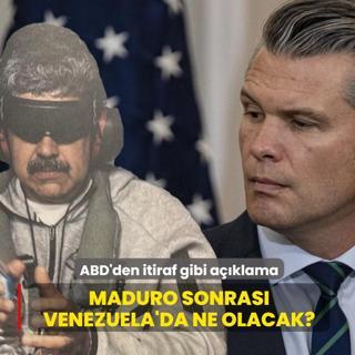 Maduro sonras� Venezuela'da ne olacak? ABD'den itiraf gibi a��klama