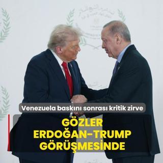 Ba�kan Erdo�an, Trump'la g�r��ecek! Venezuela bask�n� sonras� kritik zirve