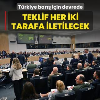 T�rkiye bar�� i�in devrede... Teklif her iki tarafa iletilecek