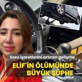 Elif Kumal'�n arac�nda yeni detaylar: Hava yast��� patlamam��
