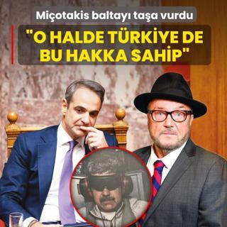 Mi�otakis baltay� ta�a vurdu: O halde T�rkiye de bu hakka sahip