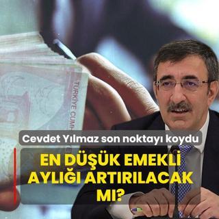Cumhurba�kan� Yard�mc�s� Cevdet Y�lmaz son noktay� koydu! En d���k emekli ayl��� art�r�lacak m�?