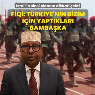 �srail'in sinsi plan�na dikkati �ekti! Fiqi: T�rkiye'nin bizim i�in yapt�klar� bamba�ka