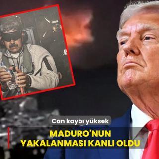Maduro'nun yakalanmas� kanl� oldu! Can kayb� y�ksek