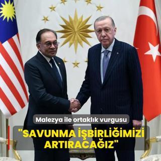 Ba�kan Erdo�an'dan Malezya ile ortakl�k vurgusu... �Savunma i�birli�imizi art�raca��z�