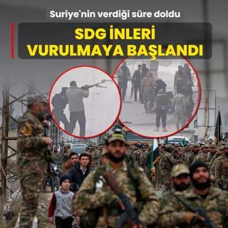 Suriye'nin operasyon i�in verdi�i s�re doldu! SDG inleri vurulmaya ba�land�