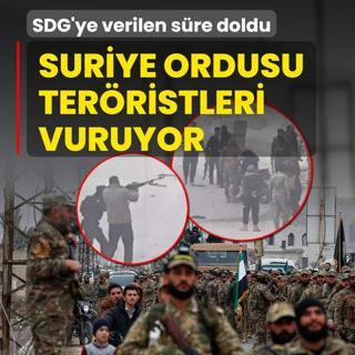 SDG'ye verilen s�re doldu! Suriye ter�ristleri vuruyor