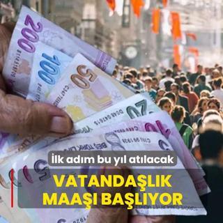 Vatanda�l�k maa�� bu y�l ba�l�yor