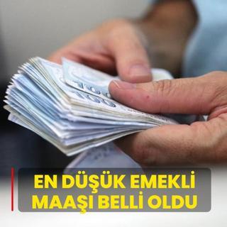 En d���k emekli maa�� belli oldu