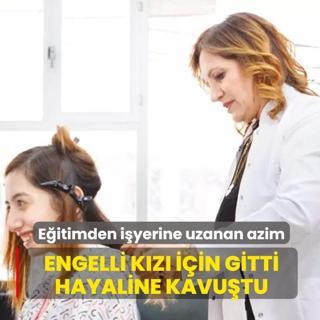 Engelli k�z� i�in gitti hayaline kavu�tu