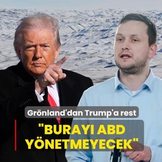 Gr�nland'dan Trump'a rest: Buray� ABD idare etmeyecek