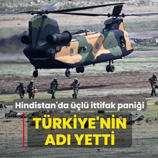 Hindistan'da �M�sl�man NATO�su endi�esi: T�rkiye'nin ad� yetti