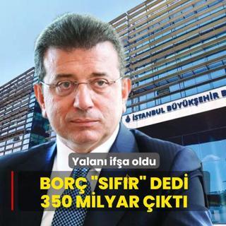 Bor� �S�f�r' dedi 350 milyar ��kt�