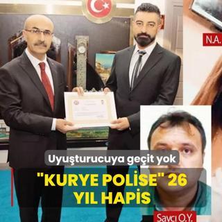 �Kurye polise� 26 y�l hapis