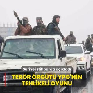 Suriye istihbarat� a��klad�! Ter�r �rg�t� YPG'nin tehlikeli oyunu