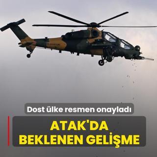 ATAK teslimat�nda beklenen geli�me! Dost �lke resmen onaylad�