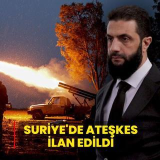 Suriye ter�rden temizleniyor... Ate�kes ilan edildi