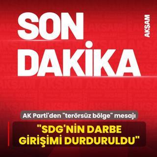 AK Parti S�zc�s� �mer �elik'ten ter�rs�z b�lge mesaj�: SDG'nin darbe giri�imi durduruldu