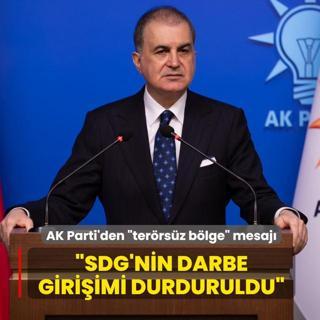 AK Parti S�zc�s� �mer �elik'ten ter�rs�z b�lge mesaj�: SDG'nin darbe giri�imi durduruldu