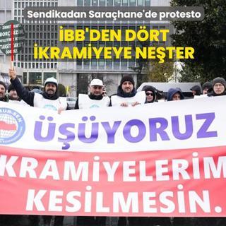 Sendikadan �BB'ye protesto! �al��anlar�n ikramiyesi kesildi