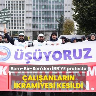 Bem-Bir-Sen'den �BB'YE protesto! �al��anlar�n ikramiyesi kesildi