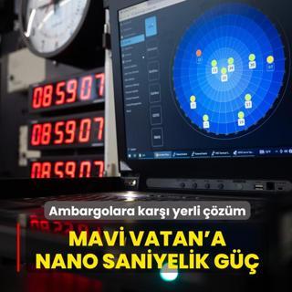 Ambargolara kar�� yerli ��z�m: Mavi Vatan'a nano saniyelik g��