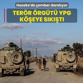 Haseke'de �ember daral�yor! Ter�r �rg�t� YPG k��eye s�k��t�