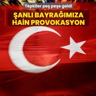 Nusaybin'de �anl� bayra��m�za hain provokasyon... Tepkiler pe� pe�e geldi