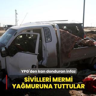 Ter�r �rg�t� YPG'den kan donduran infaz! Haseke'de sivilleri mermi ya�muruna tuttular