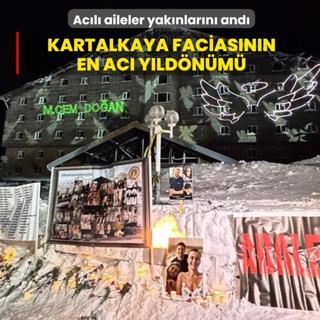 Ac�l� aileler yak�nlar�n� and�! Kartalkaya facias�n�n en ac� y�ld�n�m�