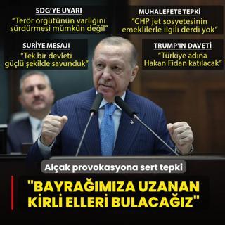 Ba�kan Erdo�an'dan Nusaybin'deki al�ak provokasyona tepki: Bayra��m�za uzanan kirli elleri bulaca��z