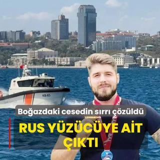 Bo�azda bulunan cesedin Rus y�z�c� Svechnikov'a ait oldu�u belirlendi