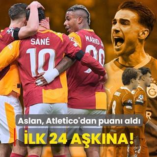 �lk 24 a�k�na! Aslan Atletico'dan puan� ald�