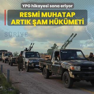 YPG hikayesi sona eriyor! Resmi muhatap art�k �am h�k�meti