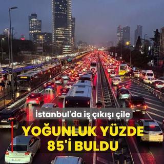 �stanbul'da i� ��k��� �ile... Yo�unluk y�zde 85'i buldu