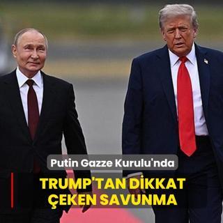 Putin Gazze Kurulu'nda! Trump'tan dikkat �eken savunma