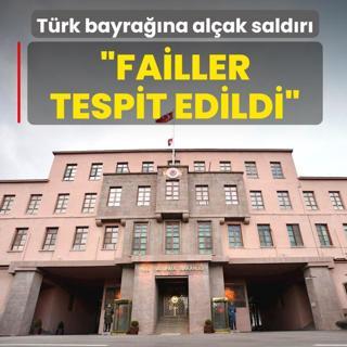 S�n�rda bayra��m�za al�ak sald�r�! MSB: Failler tespit edildi