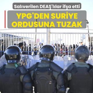 YPG'den hapishane oyunu... Suriye ordusu ter�ristleri tekrar yakalad�