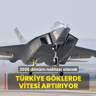 T�rkiye g�klerde vitesi art�r�yor! 2026 d�n�m noktas� olacak