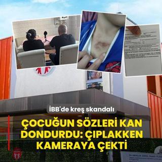 �BB'de kre� skandal�! Ma�dur �ocu�un s�zleri kan dondurdu: ��plakken kameraya �ekti
