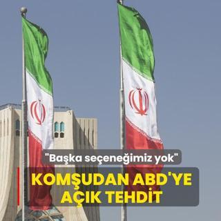 Kom�udan ABD'ye a��k tehdit: Ba�ka se�ene�imiz yok
