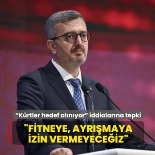 �leti�im Ba�kan� Duran'dan �K�rtler hedef al�n�yor� iddialar�na sert tepki: Fitneye, ayr��maya izin vermeyece�iz