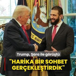 Trump, �ara ile g�r��t�... �Harika bir sohbet ger�ekle�tirdik�