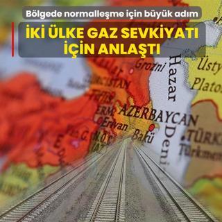 B�lgede normalle�me i�in b�y�k ad�m: �ki �lke gaz sevkiyat� i�in anla�t�
