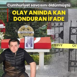 Cumhuriyet savc�s�n� �ld�rm��t�! Olay an�nda kan donduran ifade