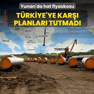 Yunan'da hat fiyaskosu! T�rkiye'ye kar�� planlar� tutmad�