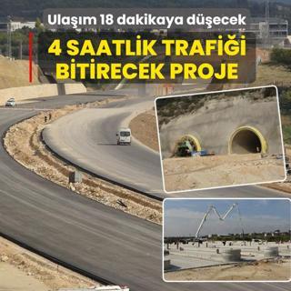 4 saatlik trafi�i bitirecek proje: Ula��m 18 dakikaya d��ecek
