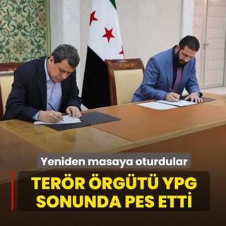 Ter�r �rg�t� YPG sonunda pes etti! �am y�netimiyle yeniden masaya oturdular