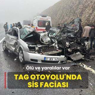 TAG Otoyolu'nda sis facias�: �l� ve yaral�lar var