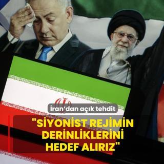 �ran'dan a��k tehdit: Siyonist rejimin derinliklerini hedef al�r�z